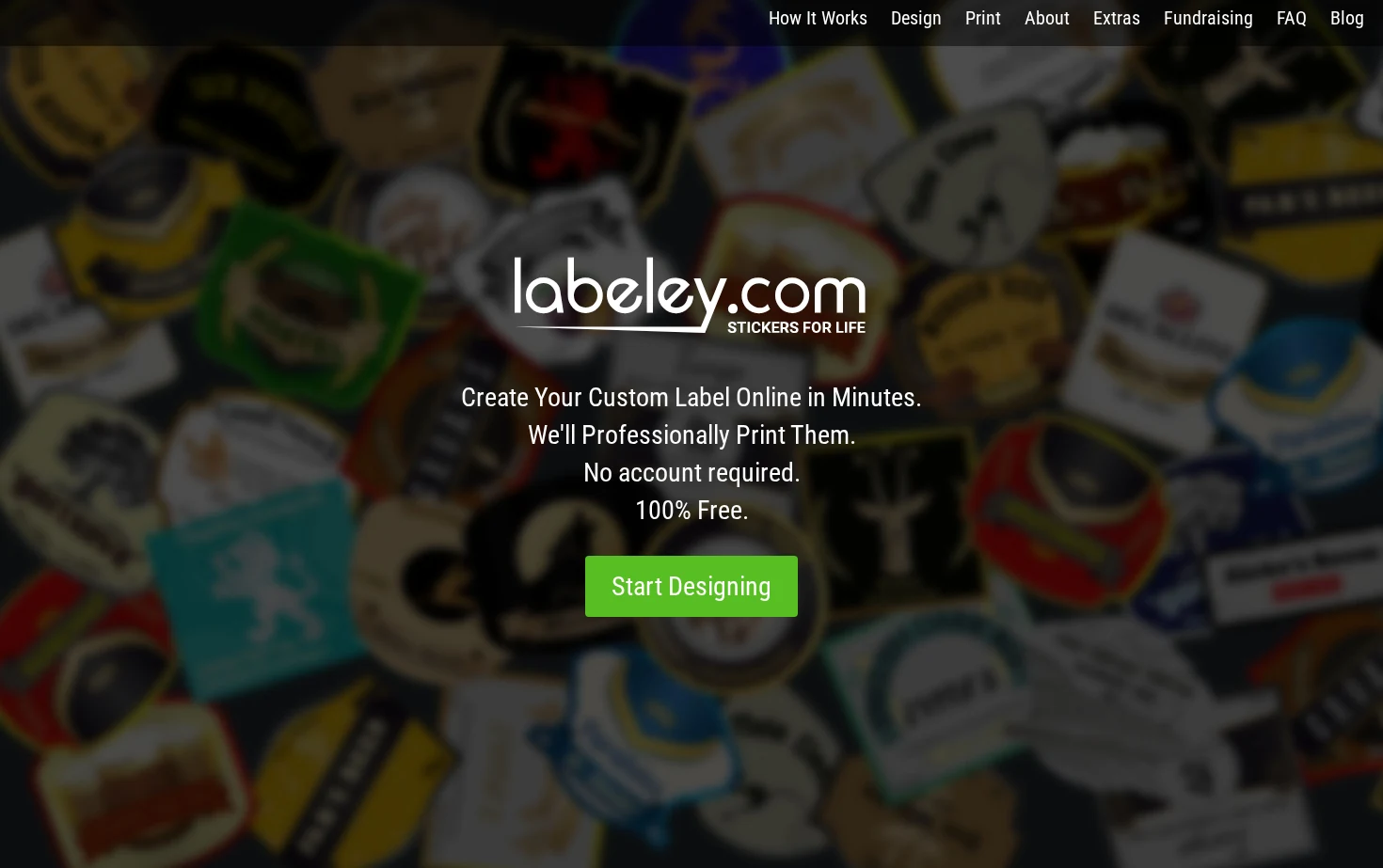Labeley 页面快照